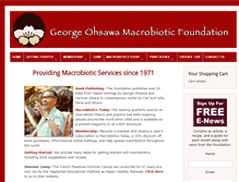 Tablet Screenshot of ohsawamacrobiotics.com